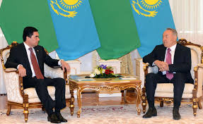 Назарбаев и Бердымухамедов