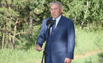 Президент в лесу