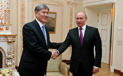Putin+Atambayev