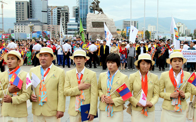 Team Mongolia to wear yellow