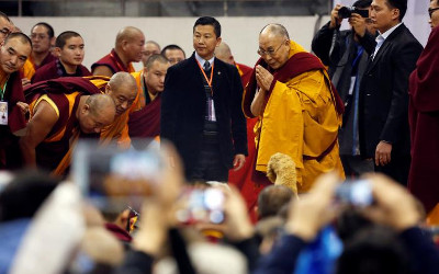dalai lama in UB