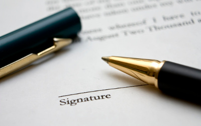 contract -signature