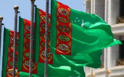 Turkmen flag