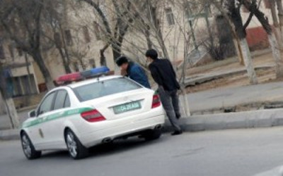 turkmen police