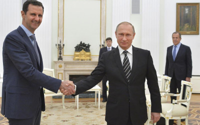 Syrian President Assad meets Putin in Moscow