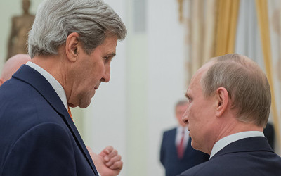 John Kerry -Vladimir Putin