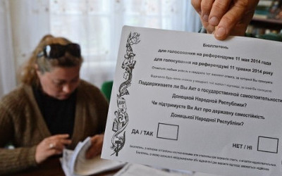 referendum in Luhansk