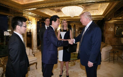 trump and abe