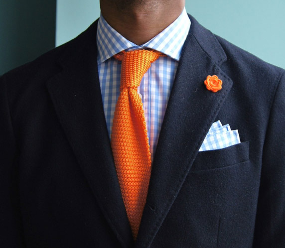 Тонкий галстук: как красиво завязать