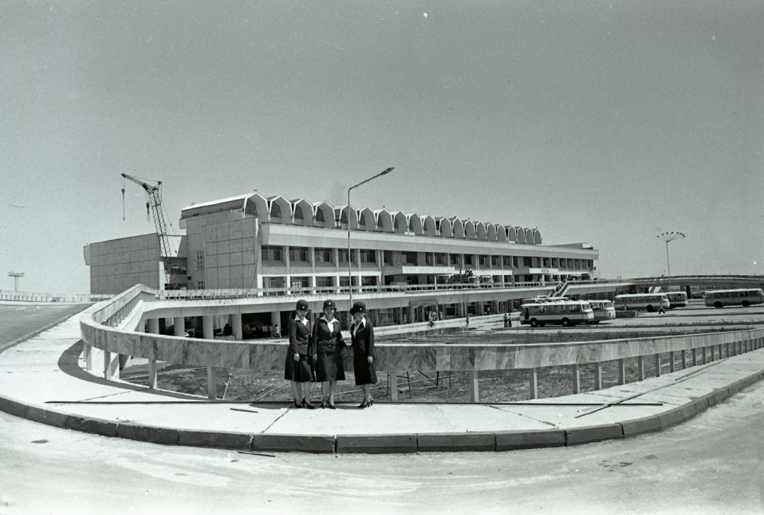 Новый аэропорт «Манас», 1980г.