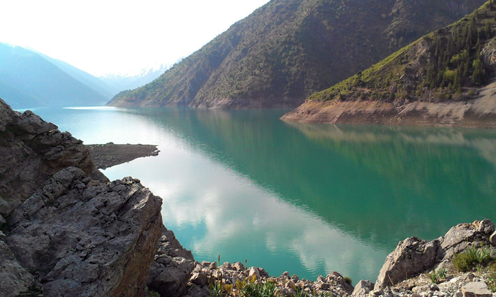 Озеро Кара-Суу, Кыргызстан (1)