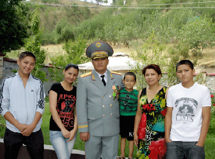 Камчыбек Ташиев, семья