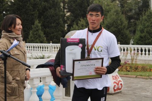 1st place winner of youth marathon_Naryn_Oct 14