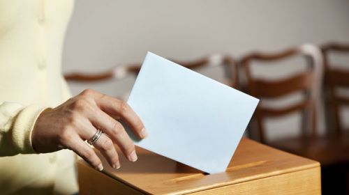 casting ballot