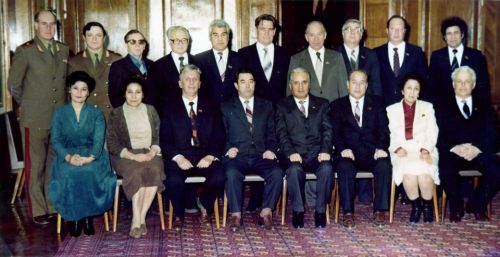 Руководство ЦК Компартии Туркменистана, середина 1980-х