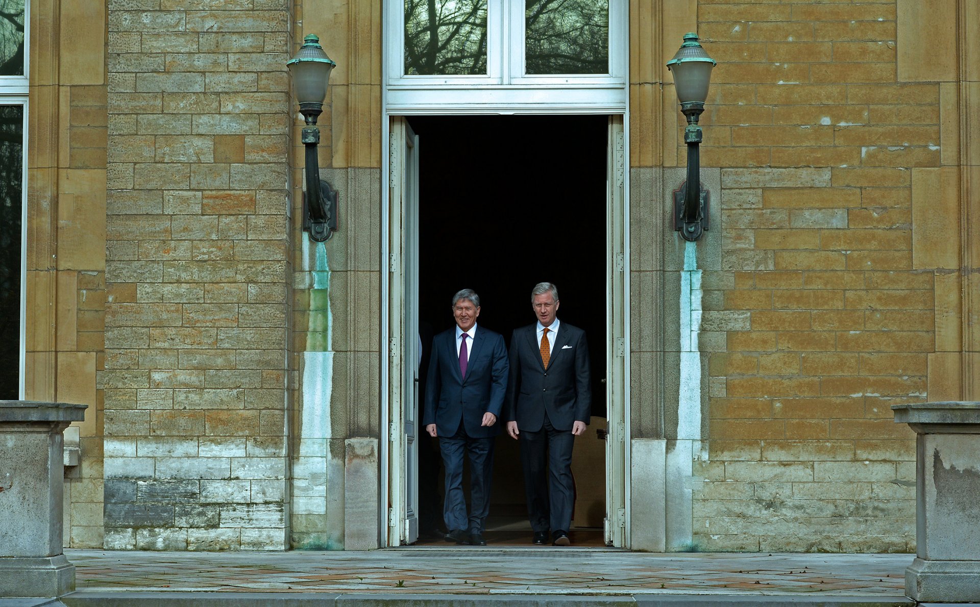 Встреча с королем Бельгии Филиппом в рамках рабочего визита в Бельгию и Институты Европейского союза (30 марта 2015 года, город Брюссель)