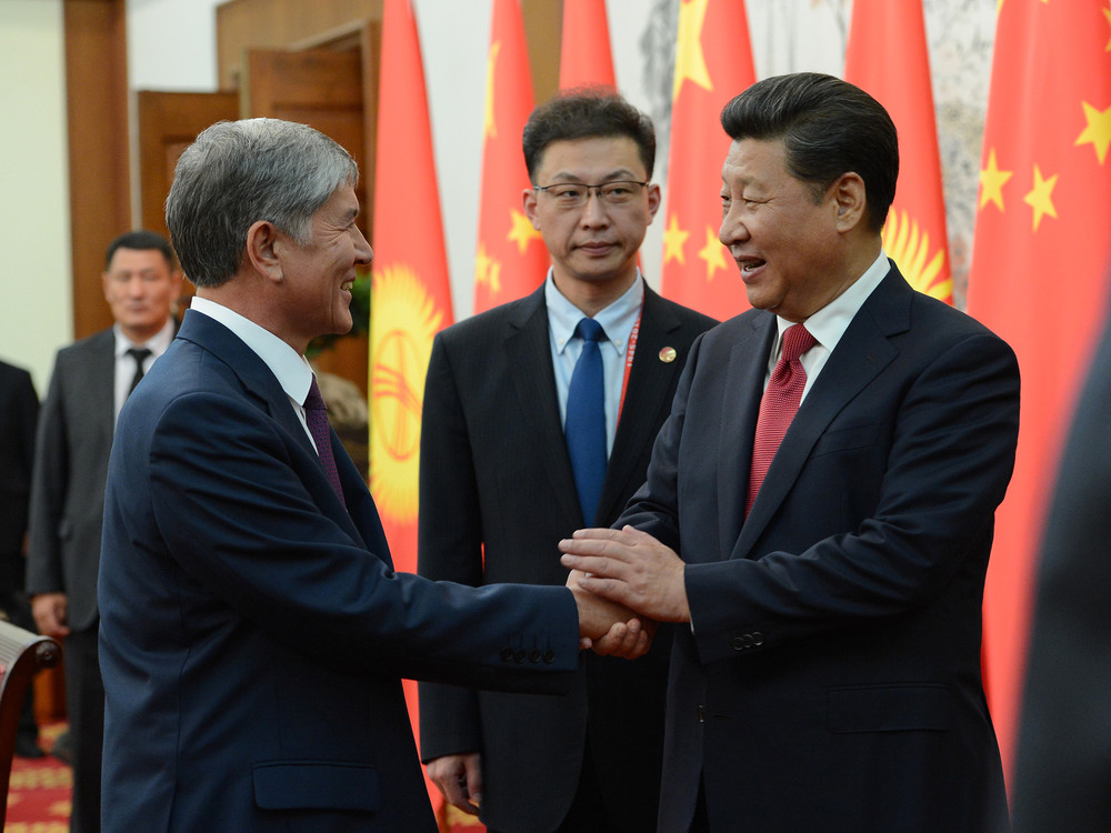 Встреча с председателем КНР Си Цзиньпинем, в рамках рабочего визита в Китайскую Народную Республику (2 сентября 2015 года, город Пекин)