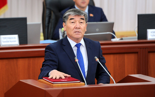 министр сельского хозяйства, мелиорации и пищевой промышленности Турдуназир Бекбоев