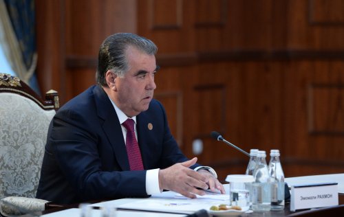 президент Таджикистана Эмомали Рахмон