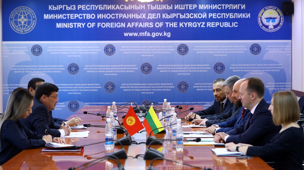 кыргызско-литовские политические консультации