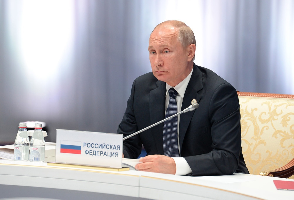 В.Путин на заседании Высшего Евразийского экономического совета в узком составе