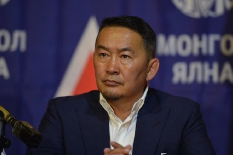 Президент Монголии Халтмаагийн Баттулга