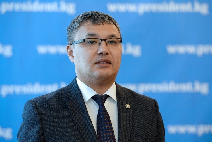 Заведующий отделом политики стратегического развития, экономики и финансов Аппарата президента КР Данияр Иманалиев.