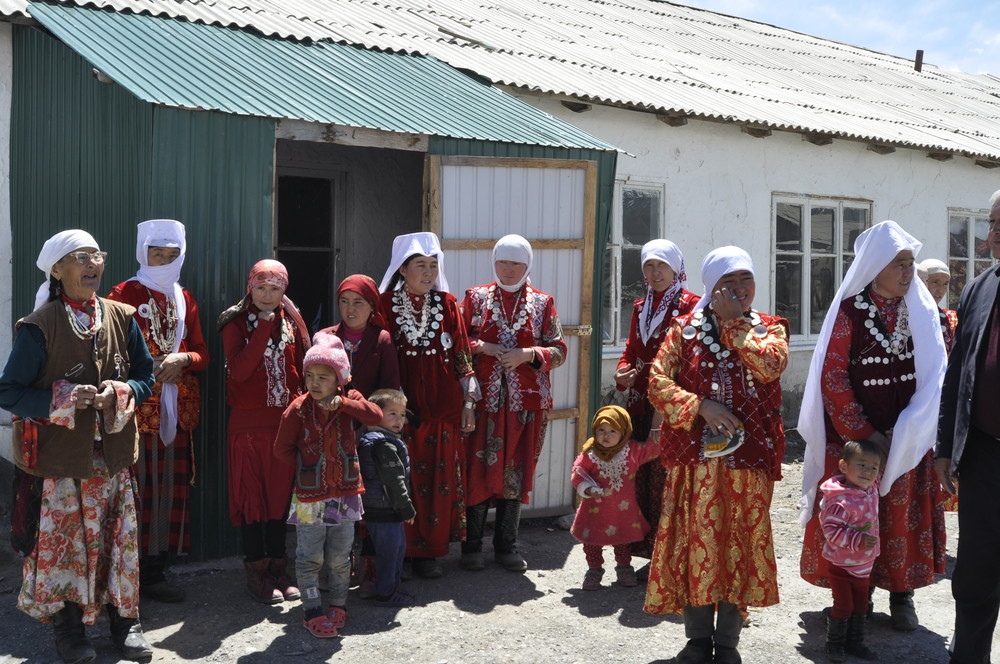 Семьи памирских кыргызов