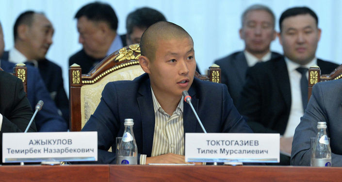 Министр сельского хозяйства Тилек Токтогазиев