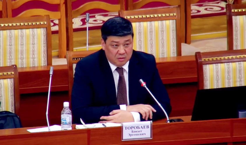 И.о заместителя председателя кабмина Бакыт Торобаев