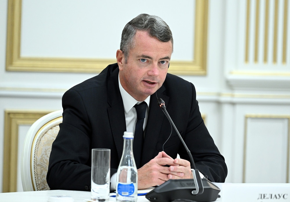 посол Франции в Кыргызстане Франсуа Делаус