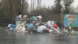 Арча-Бешик завален мусором. Фото Артура