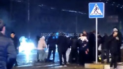 В новогоднюю ночь в Бишкеке произошло страшное ДТП. <b>Видео</b>
