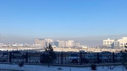 Как за 2 часа Бишкек накрыло смогом. Фото горожанки
