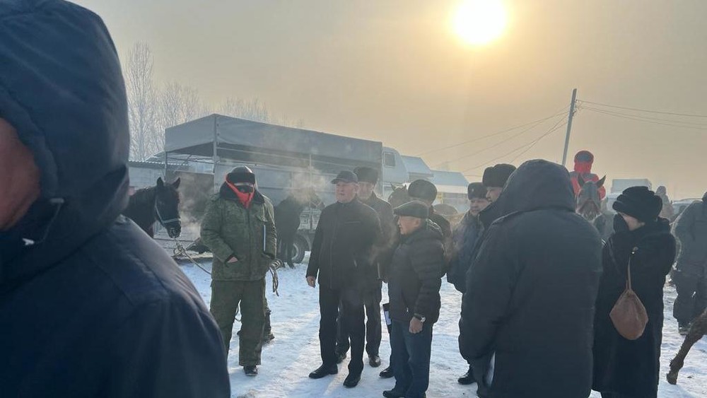 скотный рынок Аламединского района