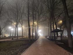 В Бишкеке туман