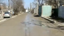 Состояние дороги по Тулебердиева. Видео горожанина