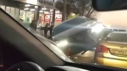 Авария на ул. Анкара. Видео с места происшествия
