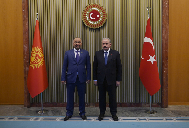 Parliament Speaker Shakiev Meets Speaker Of Turkish Grand National