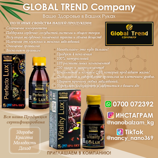 Бады от Global Trend Company