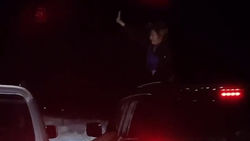 Во время пробки на Иссык-Куле девушки устроили танцы, высунувшись из «Крузака». Водителя остановили. Видео