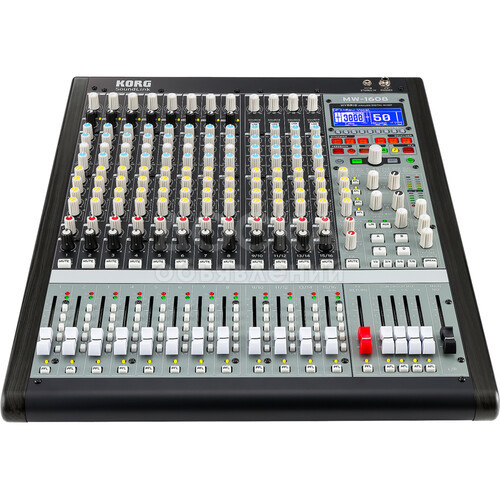 Korg SoundLink MW-1608 16x8x2 Hybrid Analog/Digital Mixer