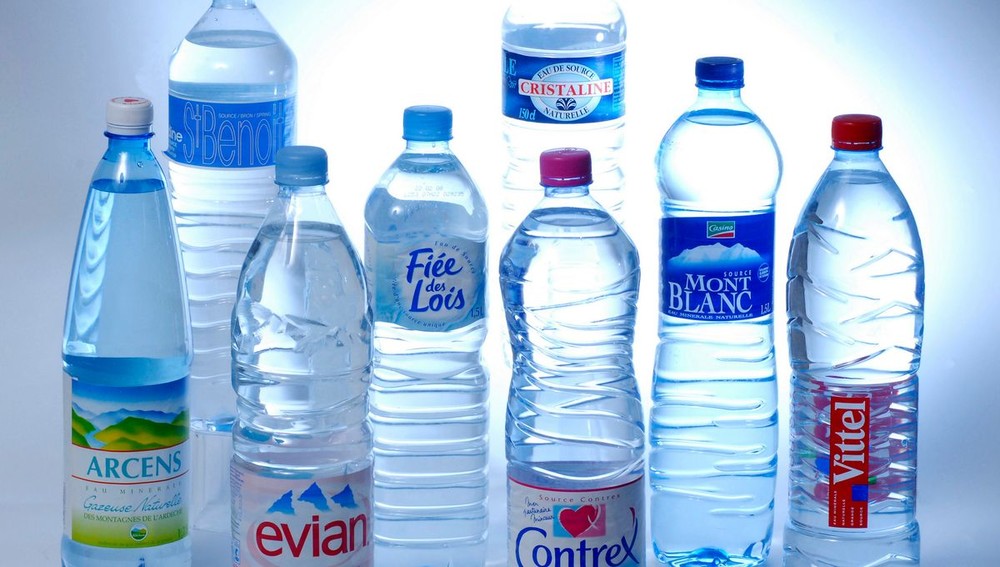 Французские бренды бутилированной воды