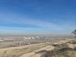 Фото смога над Бишкеком