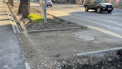 «Бишкекасфальтсервис» в ближайшее время заасфальтирует участок на ул.Токтогула, - мэрия