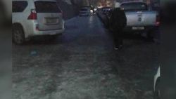 В Среднем Джале предприниматели очистят тротуар ото льда, - мэрия