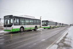 500 автобусов на газе прибудут в Бишкек в конце первого квартала