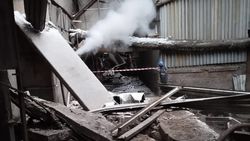 Масштабные разрушения — <b>новые фотографии</b> с места аварии на ТЭЦ Бишкека