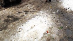 Октябрьский акимиат попросит продавцов Орто-Сайского рынка очистить территории от гололеда