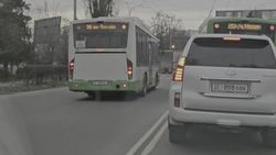 Водителя автобуса №38, выехавшего на встречку и повернувшего на красный, оштрафовали на 20,5 тыс. сомов, - мэрия